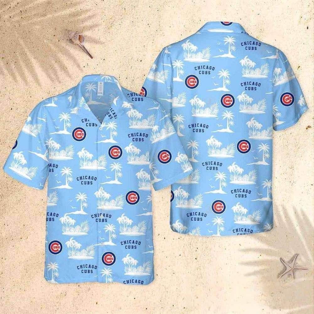 MLB Chicago Cubs Hawaiian Shirt Island Pattern Aloha