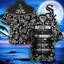 Black MLB Chicago White Sox Hawaiian Shirt Family Baseball Team Spirit Beach Trip Gift Black MLB Chicago White Sox Hawaiian Shirt Family Baseball Team Spirit Beach Trip Gift