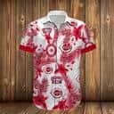 MLB Cincinnati Reds Hawaiian Shirt Colorful Tropical Forest Beach Lovers Gift