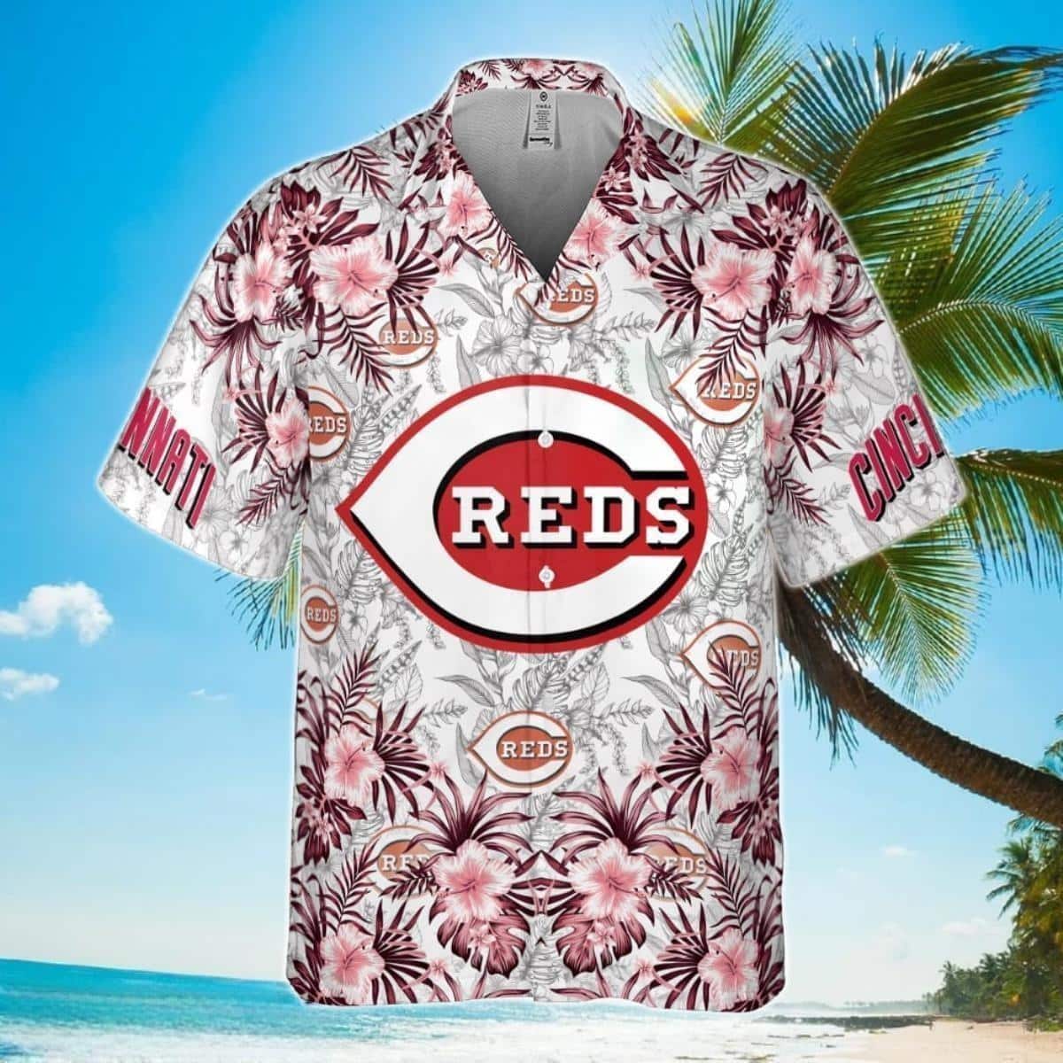 MLB Cincinnati Reds Hawaiian Shirt Appealing Tropical Plant Beach Lovers Gift MLB Cincinnati Reds Hawaiian Shirt Appealing Tropical Plant Beach Lovers Gift