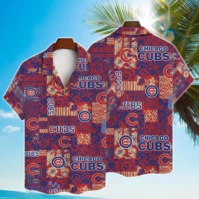 MLB Chicago Cubs Hawaiian Shirt Vintage Tropical Symbol Classic Gift For Beach Trip MLB Chicago Cubs Hawaiian Shirt Vintage Tropical Symbol Classic Gift For Beach Trip