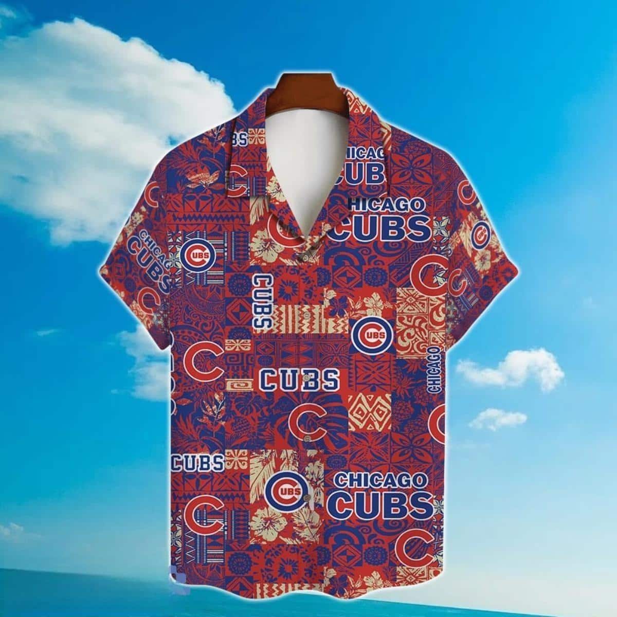 MLB Chicago Cubs Hawaiian Shirt Vintage Tropical Symbol Classic Gift For Beach Trip MLB Chicago Cubs Hawaiian Shirt Vintage Tropical Symbol Classic Gift For Beach Trip