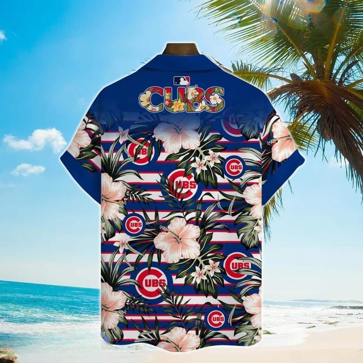 MLB Chicago Cubs Hawaiian Shirt Colorful Tropical Summer Gift For Beach Trip MLB Chicago Cubs Hawaiian Shirt Colorful Tropical Summer Gift For Beach Trip