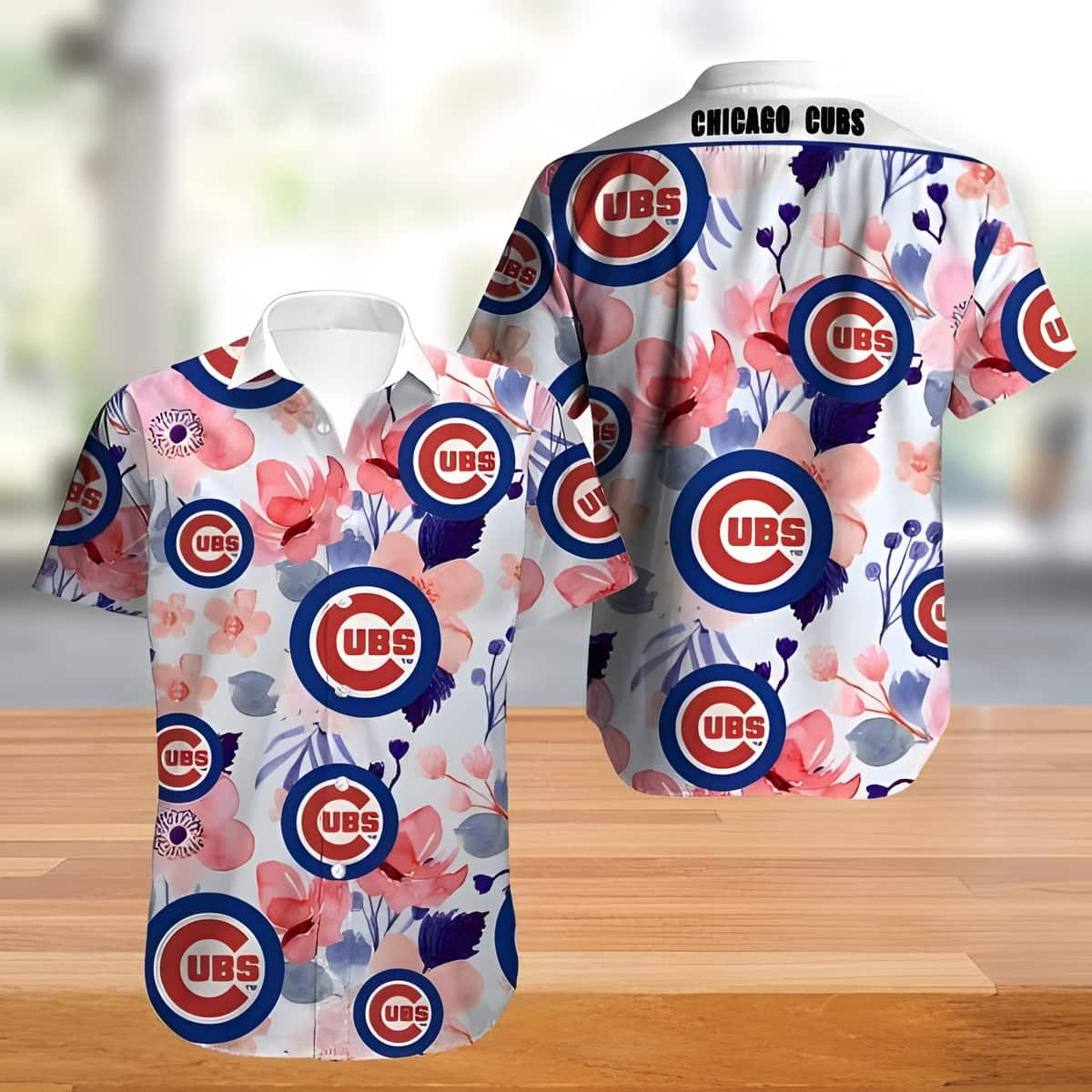 MLB Chicago Cubs Hawaiian Shirt Aloha Lush Flowers Gift For Summer Holiday