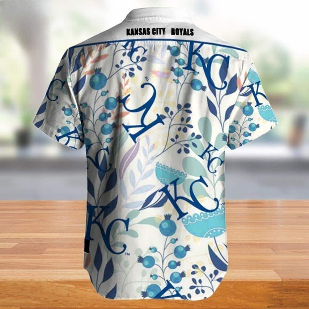 MLB Kansas City Royals Hawaiian Shirt Aloha Tropical Plants Gift For Baseball Fans MLB Kansas City Royals Hawaiian Shirt Aloha Tropical Plants Gift For Baseball Fans