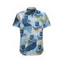 MLB Kansas City Royals Hawaiian Shirt Blue Aloha Gift For Baseball Fans MLB Kansas City Royals Hawaiian Shirt Blue Aloha Gift For Baseball Fans