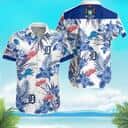 Aloha MLB Detroit Tigers Lions Red Wing Hawaiian Shirt Basic Tropical Flora Gift For Beach Summer Vacation Aloha MLB Detroit Tigers Lions Red Wing Hawaiian Shirt Basic Tropical Flora Gift For Beach Summer Vacation