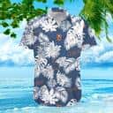MLB Detroit Tigers Hawaiian Shirt Simple Palm Leaves Pattern Summer Aloha Gift For Baseball Clubs MLB Detroit Tigers Hawaiian Shirt Simple Palm Leaves Pattern Summer Aloha Gift For Baseball Clubs
