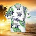 MLB Colorado Rockies Hawaiian Shirt Hibiscus Flower Green Leaves Summer Gift MLB Colorado Rockies Hawaiian Shirt Hibiscus Flower Green Leaves Summer Gift