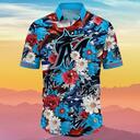 MLB Miami Marlins Hawaiian Shirt Abstract Flora Trendy Gift For Beach Trip