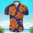 MLB New York Mets Hawaiian Shirt Unique Orange Hibiscus Flower Pattern Trendy Summer Gift For Friends MLB New York Mets Hawaiian Shirt Unique Orange Hibiscus Flower Pattern Trendy Summer Gift For Friends
