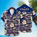 Aloha MLB Philadelphia Phillies Hawaiian Shirt Simple Hibiscus Plumeria And Palm Leaves Pattern Gift For Beach Trip