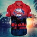 Vintage Aloha MLB Philadelphia Phillies Hawaiian Shirt Sunset On The Beach With Palm Trees Summer Holiday Gift Vintage Aloha MLB Philadelphia Phillies Hawaiian Shirt Sunset On The Beach With Palm Trees Summer Holiday Gift