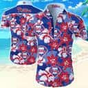 MLB Philadelphia Phillies Hawaiian Shirt Hawaiian Hibiscus And Palm Leaves Pattern Beach Gift For Friend MLB Philadelphia Phillies Hawaiian Shirt Hawaiian Hibiscus And Palm Leaves Pattern Beach Gift For Friend