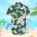 MLB Oakland Athletics Hawaiian Shirt Cool Palm Leaves Pattern Beach Gift For Friend MLB Oakland Athletics Hawaiian Shirt Cool Palm Leaves Pattern Beach Gift For Friend