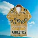 MLB Oakland Athletics Hawaiian Shirt Classic Aloha Pattern Gift For Beach Trip MLB Oakland Athletics Hawaiian Shirt Classic Aloha Pattern Gift For Beach Trip