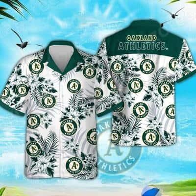 Summer Aloha MLB Oakland Athletics Hawaiian Shirt Trendy Tropical Flowers Pattern Gift Summer Aloha MLB Oakland Athletics Hawaiian Shirt Trendy Tropical Flowers Pattern Gift