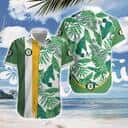 MLB Oakland Athletics Hawaiian Shirt Unique Palm Leaves Pattern Beach Gift For Him MLB Oakland Athletics Hawaiian Shirt Unique Palm Leaves Pattern Beach Gift For Him