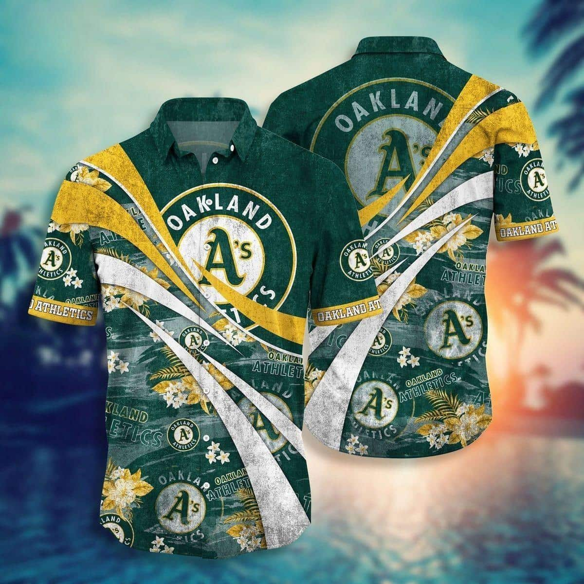 Summer Aloha MLB Oakland Athletics Hawaiian Shirt Timeless Gift For Beach Trip