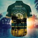 MLB Oakland Athletics Hawaiian Shirt Classic Palm Trees Pattern Beach Lovers Gift MLB Oakland Athletics Hawaiian Shirt Classic Palm Trees Pattern Beach Lovers Gift