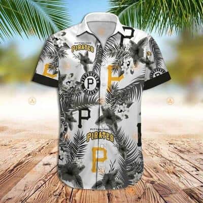 MLB Pittsburgh Pirates Hawaiian Shirt Classic Tropical Pattern Gift For Beach Trip MLB Pittsburgh Pirates Hawaiian Shirt Classic Tropical Pattern Gift For Beach Trip