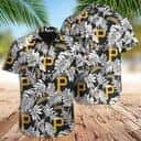 MLB Pittsburgh Pirates Hawaiian Shirt Trendy Tropical Flora Black Aloha Gift For Summer Vacation MLB Pittsburgh Pirates Hawaiian Shirt Trendy Tropical Flora Black Aloha Gift For Summer Vacation
