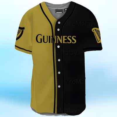 Dual Colors Guinness Beer Baseball Jersey Gift For Sport Dad Dual Colors Guinness Beer Baseball Jersey Gift For Sport Dad