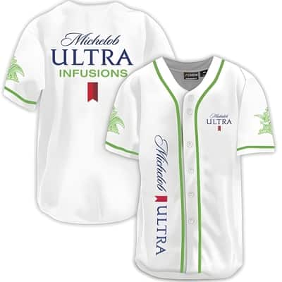 Michelob ULTRA Infusions Baseball Jersey Lime & Prickly Pear Cactus Unique Gift For Baseball Lovers Michelob ULTRA Infusions Baseball Jersey Lime & Prickly Pear Cactus Unique Gift For Baseball Lovers