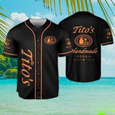 Black Tito’s Baseball Jersey Special Vodka Gift For Sports Lovers Black Tito’s Baseball Jersey Special Vodka Gift For Sports Lovers