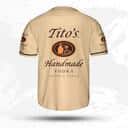 Tito’s Baseball Jersey Handmade Vodka Gift For Sporty Fans Tito’s Baseball Jersey Handmade Vodka Gift For Sporty Fans