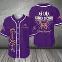 Crown Royal Baseball Jersey God First Family Second Gift For Sport Lovers Crown Royal Baseball Jersey God First Family Second Gift For Sport Lovers