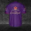 Purple Crown Royal Baseball Jersey Gift For Sporty Lovers
