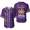Purple Crown Royal Baseball Jersey In My Veins Jesus In My Heart Gift For Whisky Lovers Purple Crown Royal Baseball Jersey In My Veins Jesus In My Heart Gift For Whisky Lovers