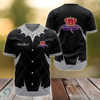 Gothic Crown Royal Baseball Jersey Punk Rivet Necklace Gift For Gothic Lovers