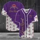 White And Purple Crown Royal Baseball Jersey Gift For Sport Lovers White And Purple Crown Royal Baseball Jersey Gift For Sport Lovers