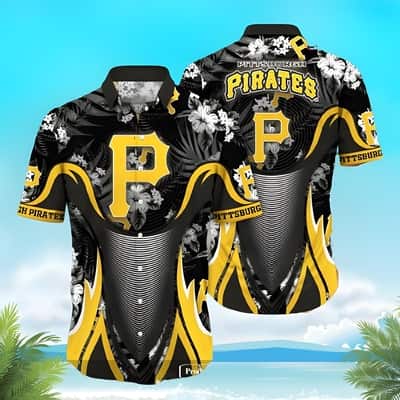 Summer Aloha MLB Pittsburgh Pirates Hawaiian Shirt Aloha Tropical Flower And Simple Curve Pattern Summer Beach Lovers Gift Summer Aloha MLB Pittsburgh Pirates Hawaiian Shirt Aloha Tropical Flower And Simple Curve Pattern Summer Beach Lovers Gift