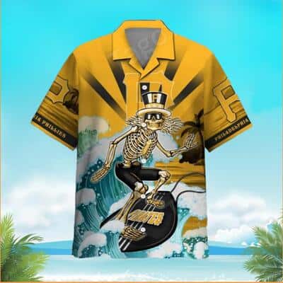 Trendy MLB Pittsburgh Pirates Hawaiian Shirt Funny Skeleton Surfing The Hawaiian Sea Grateful Dead Pretty Summer Lovers Gift Trendy MLB Pittsburgh Pirates Hawaiian Shirt Funny Skeleton Surfing The Hawaiian Sea Grateful Dead Pretty Summer Lovers Gift