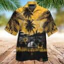 Vintage Aloha MLB Pittsburgh Pirates Hawaiian Shirt Poetic View Of Tropical Palm Trees Pattern At Sunset Beach Lovers Gift Vintage Aloha MLB Pittsburgh Pirates Hawaiian Shirt Poetic View Of Tropical Palm Trees Pattern At Sunset Beach Lovers Gift