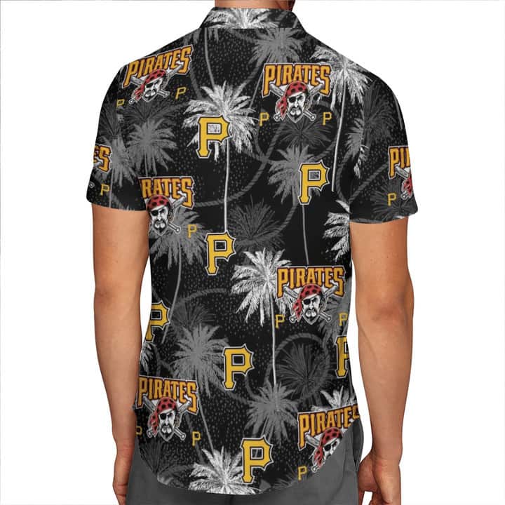 Trendy MLB Pittsburgh Pirates Hawaiian Shirt Tropical Palm Trees And Ropes Pattern Hawaiian Beach Lovers Gift Trendy MLB Pittsburgh Pirates Hawaiian Shirt Tropical Palm Trees And Ropes Pattern Hawaiian Beach Lovers Gift