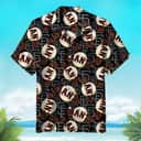 MLB San Francisco Giants Hawaiian Shirt Geometric Vintage Pattern With Baseball Icon Unique Gift For Baseball Fans MLB San Francisco Giants Hawaiian Shirt Geometric Vintage Pattern With Baseball Icon Unique Gift For Baseball Fans
