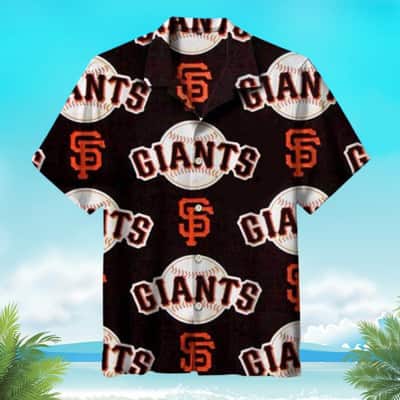 Black Aloha MLB San Francisco Giants Hawaiian Shirt Impressive Baseball Team Logo Pattern Vintage Gift For Baseball Fans Black Aloha MLB San Francisco Giants Hawaiian Shirt Impressive Baseball Team Logo Pattern Vintage Gift For Baseball Fans