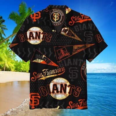Stylish Black Aloha MLB San Francisco Giants Hawaiian Shirt Simple Geometric Hawaiian Baseball Pattern Beach Lovers Gift Stylish Black Aloha MLB San Francisco Giants Hawaiian Shirt Simple Geometric Hawaiian Baseball Pattern Beach Lovers Gift