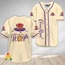 Beige Crown Royal Baseball Jersey Whiskey Make Me High Gift For Him