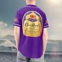 Purple Crown Royal Baseball Jersey King Gift For Sporty Boyfriend