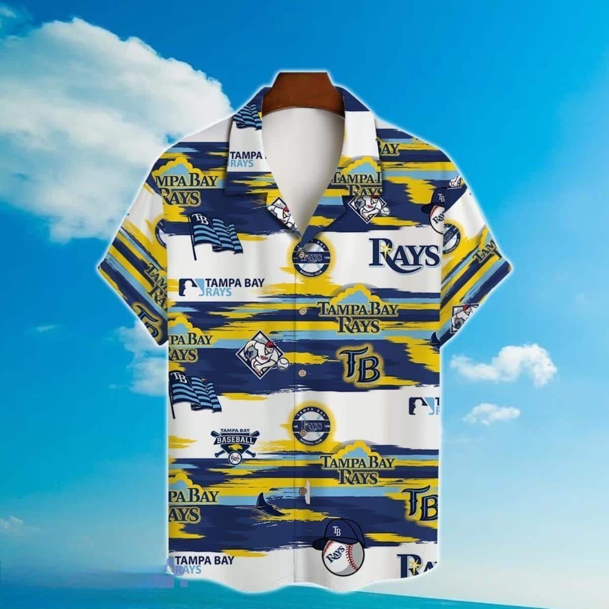 MLB Tampa Bay Rays Hawaiian Shirt Appealing Sky Gift For Summer Lovers MLB Tampa Bay Rays Hawaiian Shirt Appealing Sky Gift For Summer Lovers