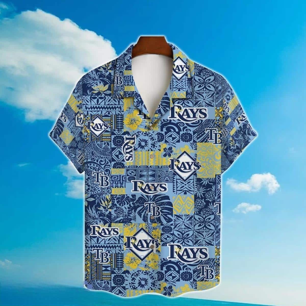 VIntage MLB Tampa Bay Rays Hawaiian Shirt Tropical Spirit Logo Beach Summer Gift For Dad Aloha VIntage MLB Tampa Bay Rays Hawaiian Shirt Tropical Spirit Logo Beach Summer Gift For Dad Aloha