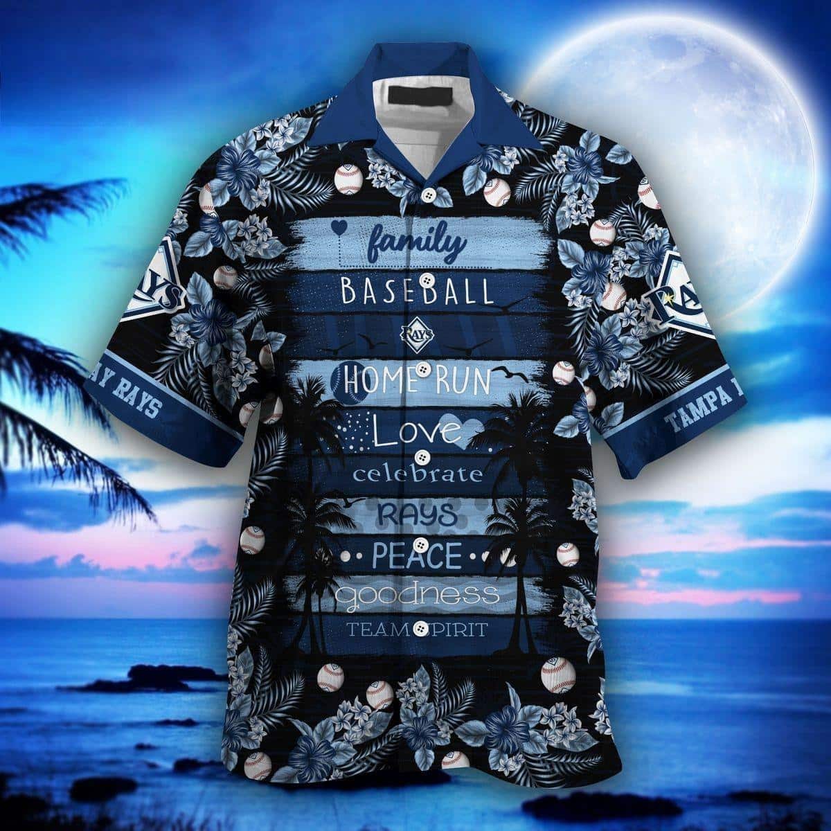 MLB Tampa Bay Rays Hawaiian Shirt Family Baseball Homerun Team Spirit Gift For Baseball Fans MLB Tampa Bay Rays Hawaiian Shirt Family Baseball Homerun Team Spirit Gift For Baseball Fans