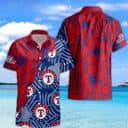 MLB Texas Rangers Hawaiian Shirt Tropical Floral Aloha Summer Gift MLB Texas Rangers Hawaiian Shirt Tropical Floral Aloha Summer Gift