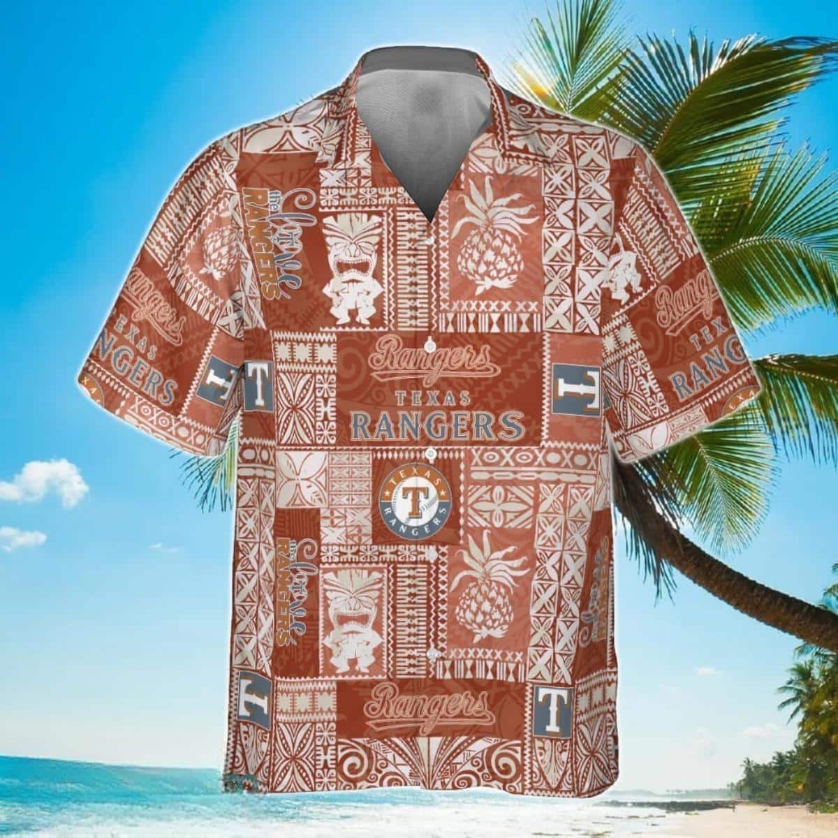 Vintage MLB Texas Rangers Hawaiian Shirt Aloha Symbol Practical Beach Gift Vintage MLB Texas Rangers Hawaiian Shirt Aloha Symbol Practical Beach Gift