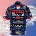 MLB Texas Rangers Hawaiian Shirt Stress Blessed Obsessed Summer Aloha Gift MLB Texas Rangers Hawaiian Shirt Stress Blessed Obsessed Summer Aloha Gift